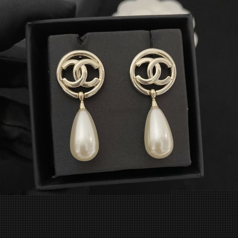 Ch*el earrings